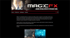 Desktop Screenshot of magicfx.be