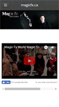 Mobile Screenshot of magicfx.ca