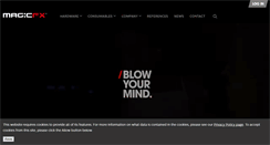 Desktop Screenshot of magicfx.eu